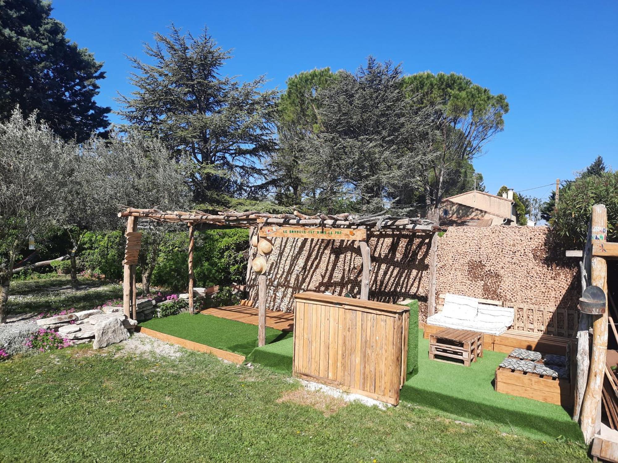 Mas" La Maison De Mon Pere " Proche Avignon A Pujaut Kültér fotó